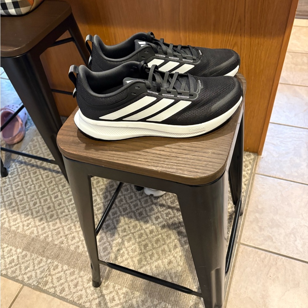 Adidas Women's Athletic Shoes in Black and White